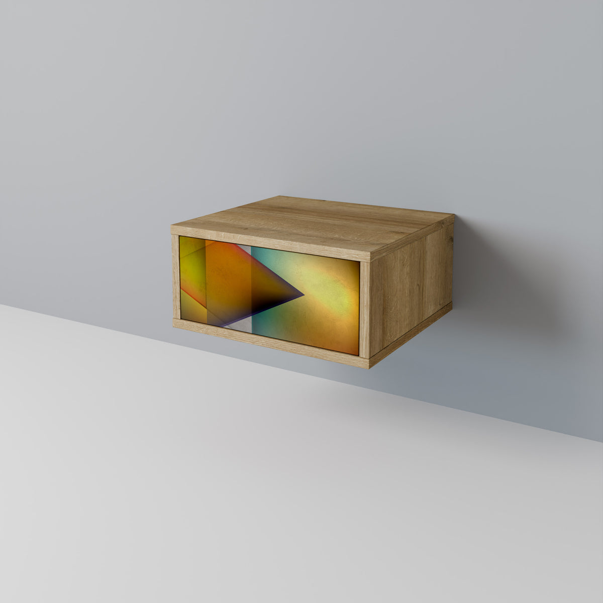 PIERCING SHARPNESS Nightstand with Drawer