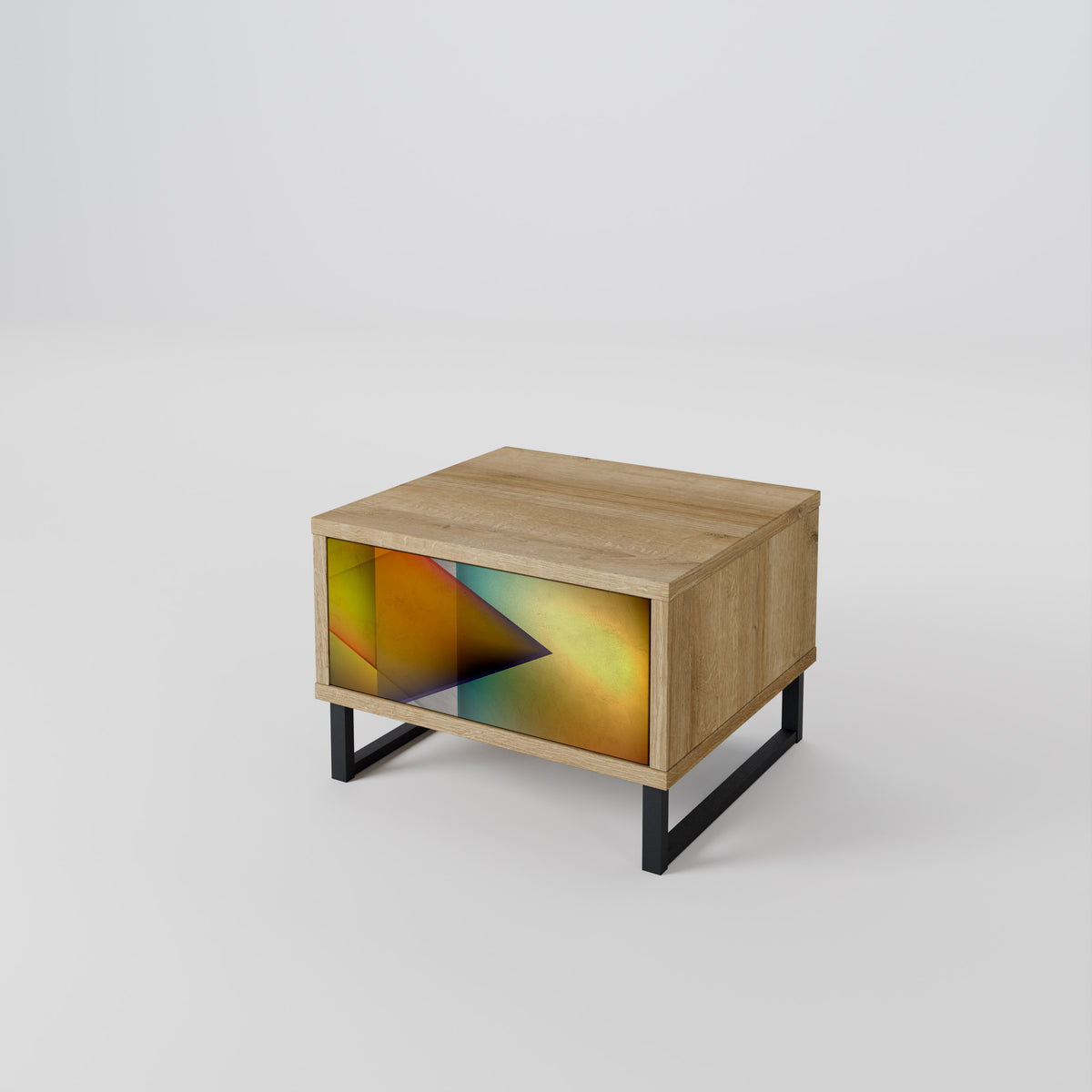 PIERCING SHARPNESS Nightstand with Drawer