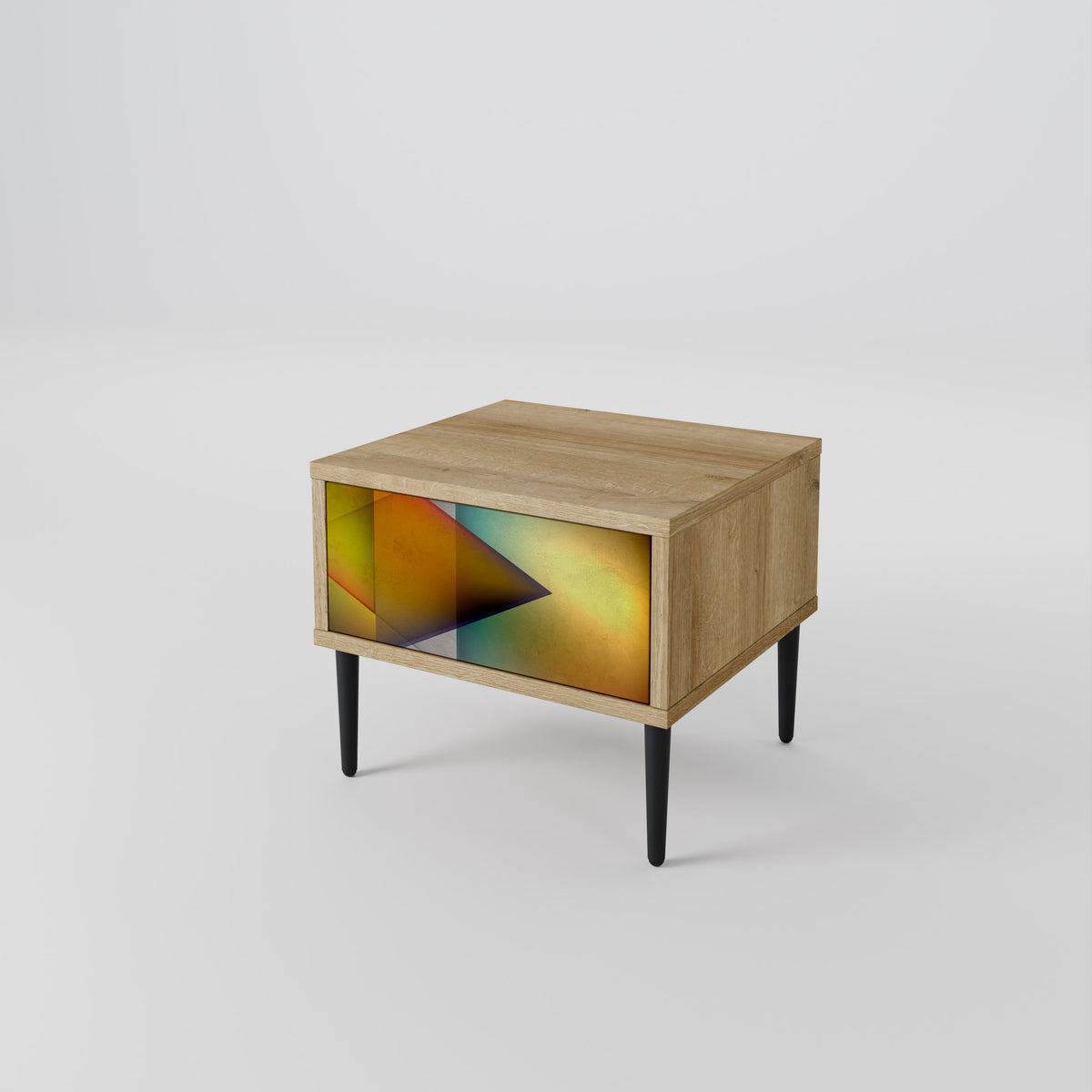 PIERCING SHARPNESS Nightstand with Drawer