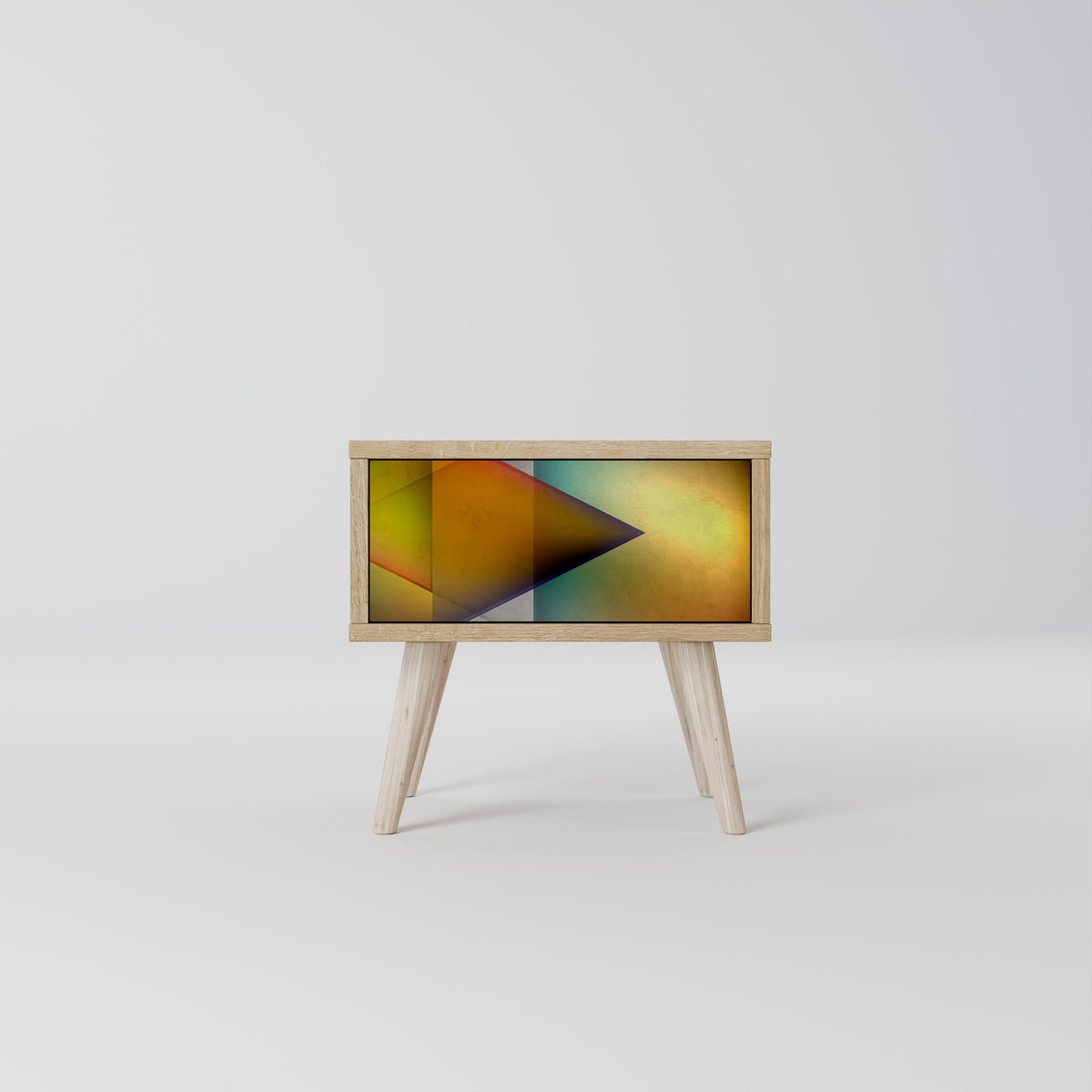 PIERCING SHARPNESS Nightstand with Drawer