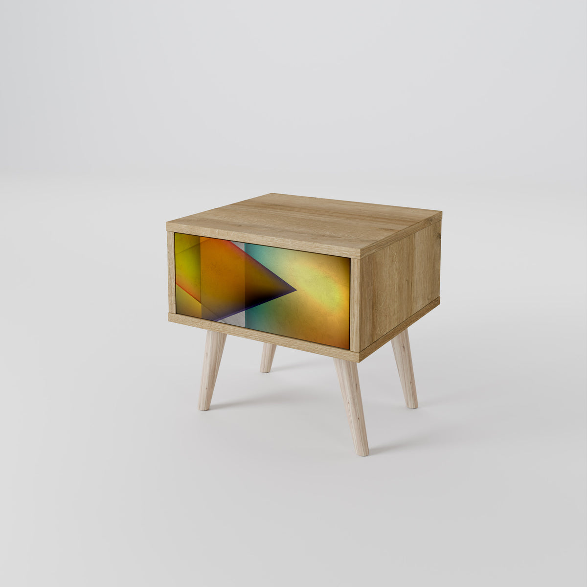 PIERCING SHARPNESS Nightstand with Drawer