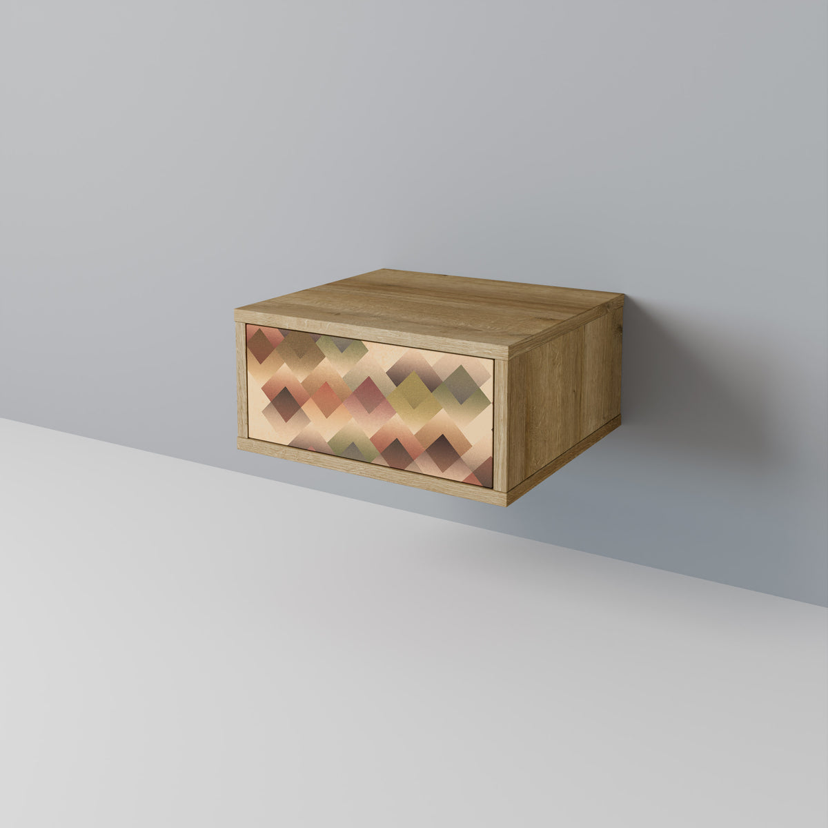 GEOMETRIC FUSION Nightstand with Drawer
