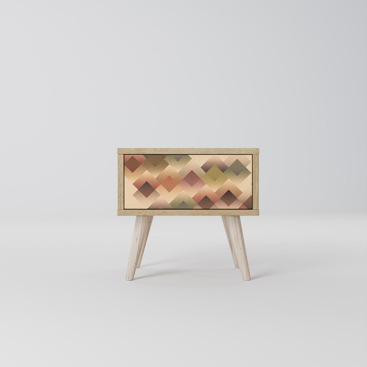GEOMETRIC FUSION Nightstand with Drawer