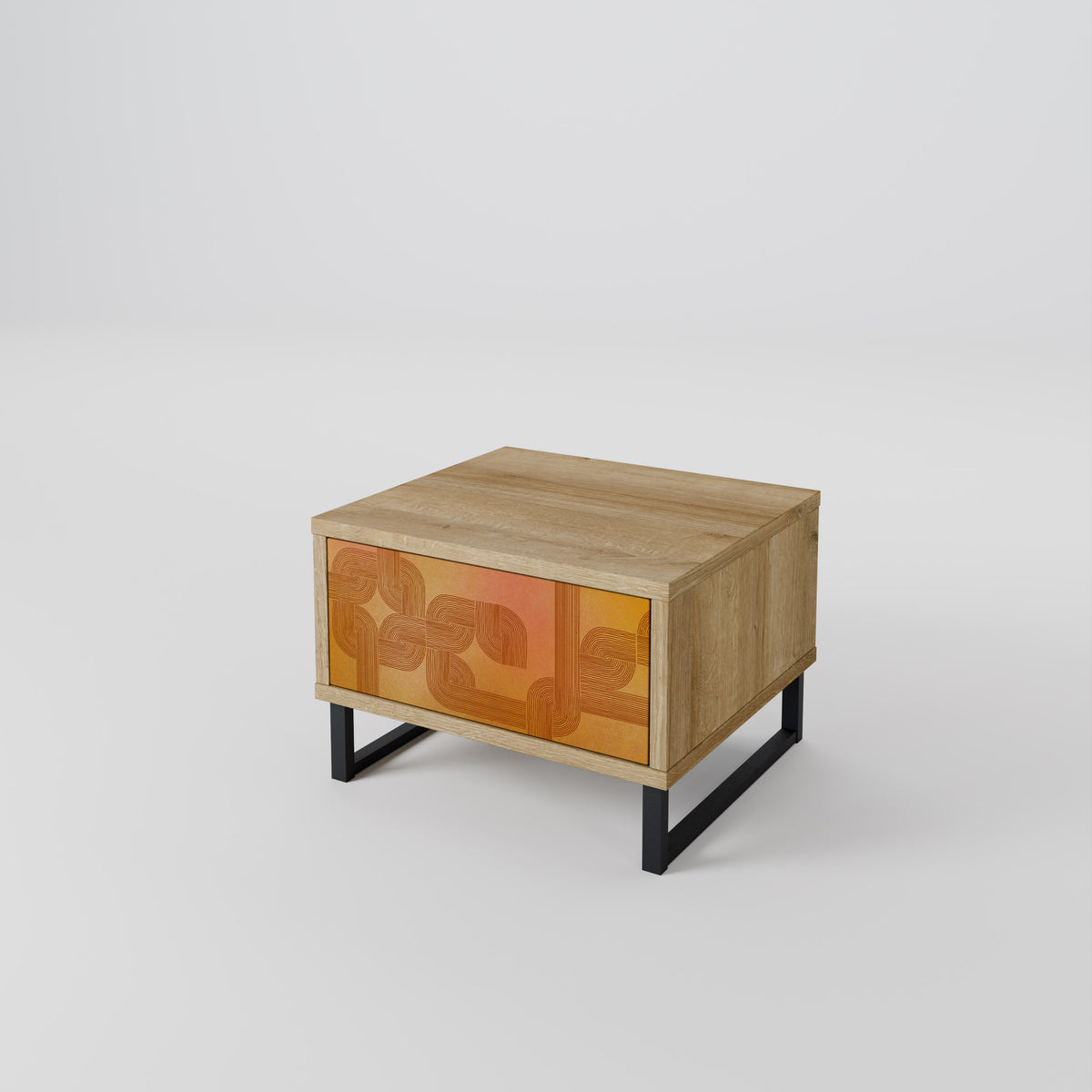 STRENGTHENING RELATION Nightstand with Drawer