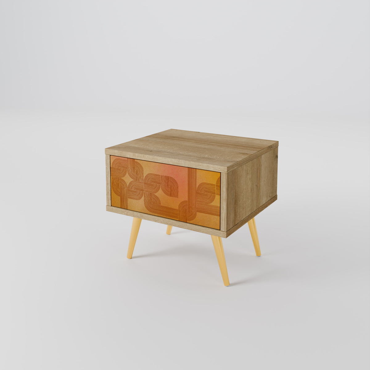 STRENGTHENING RELATION Nightstand with Drawer