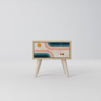 TWO HALVES Κομοδίνο με συρτάρι