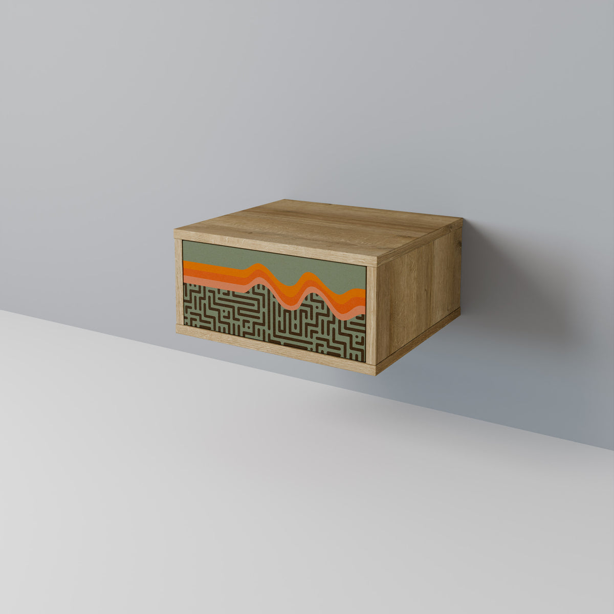 SIMPLE SOLUTIONS Nightstand with Drawer
