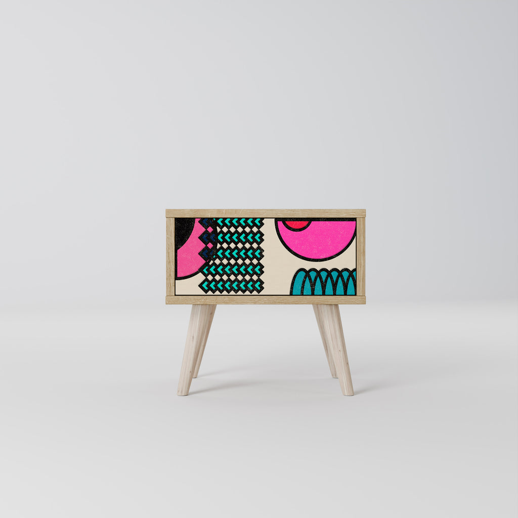 GEOMETRIC RHAPSODY Noční stolek