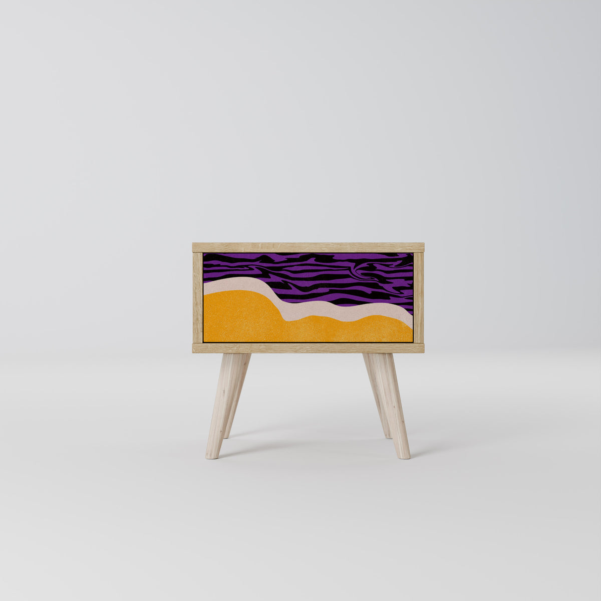 INDEPENDENT BORDER Κομοδίνο με συρτάρι