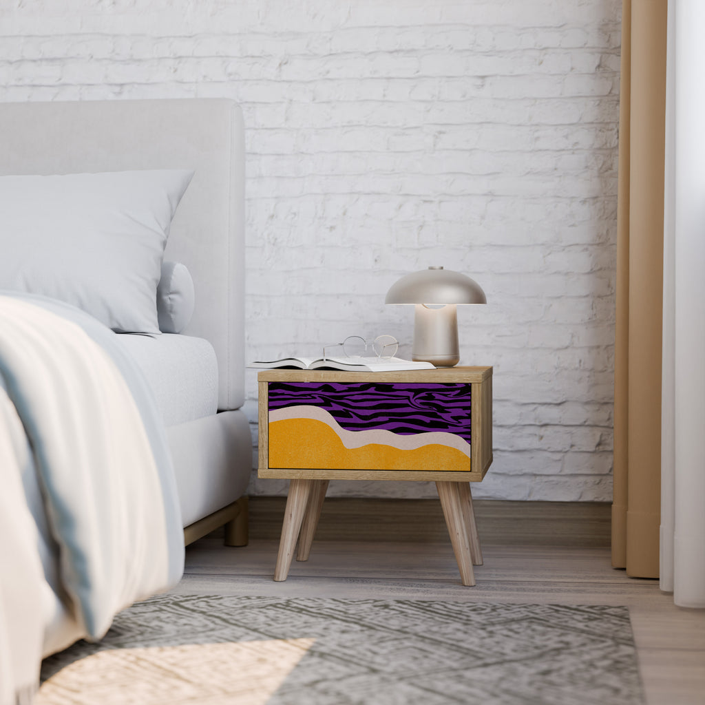 INDEPENDENT BORDER Mesita de Noche