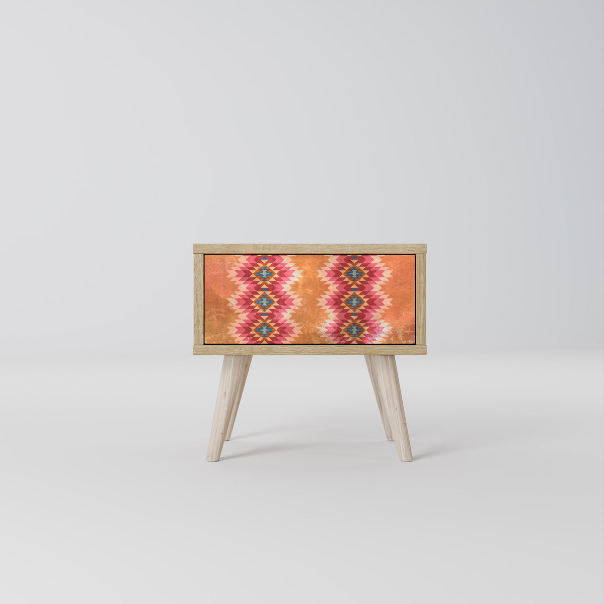 INDIAN FOLK Κομοδίνο με συρτάρι