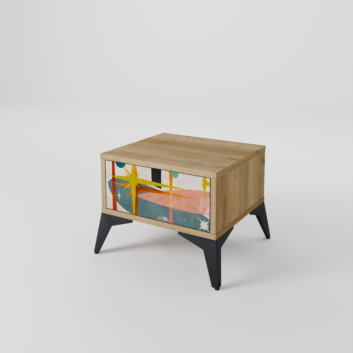 INTERSTELLAR VIBES Κομοδίνο με συρτάρι