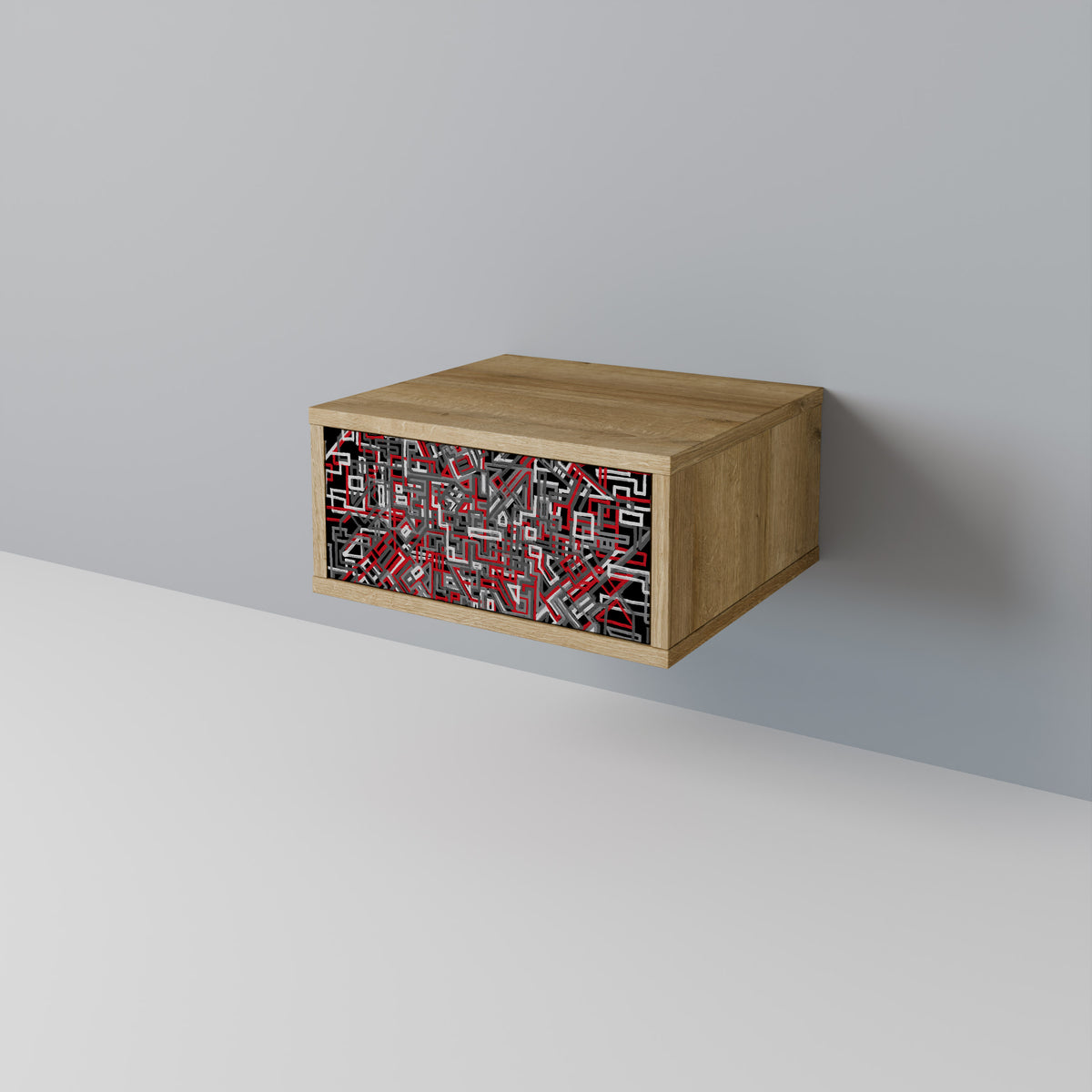 BROKEN LINES Κομοδίνο με συρτάρι