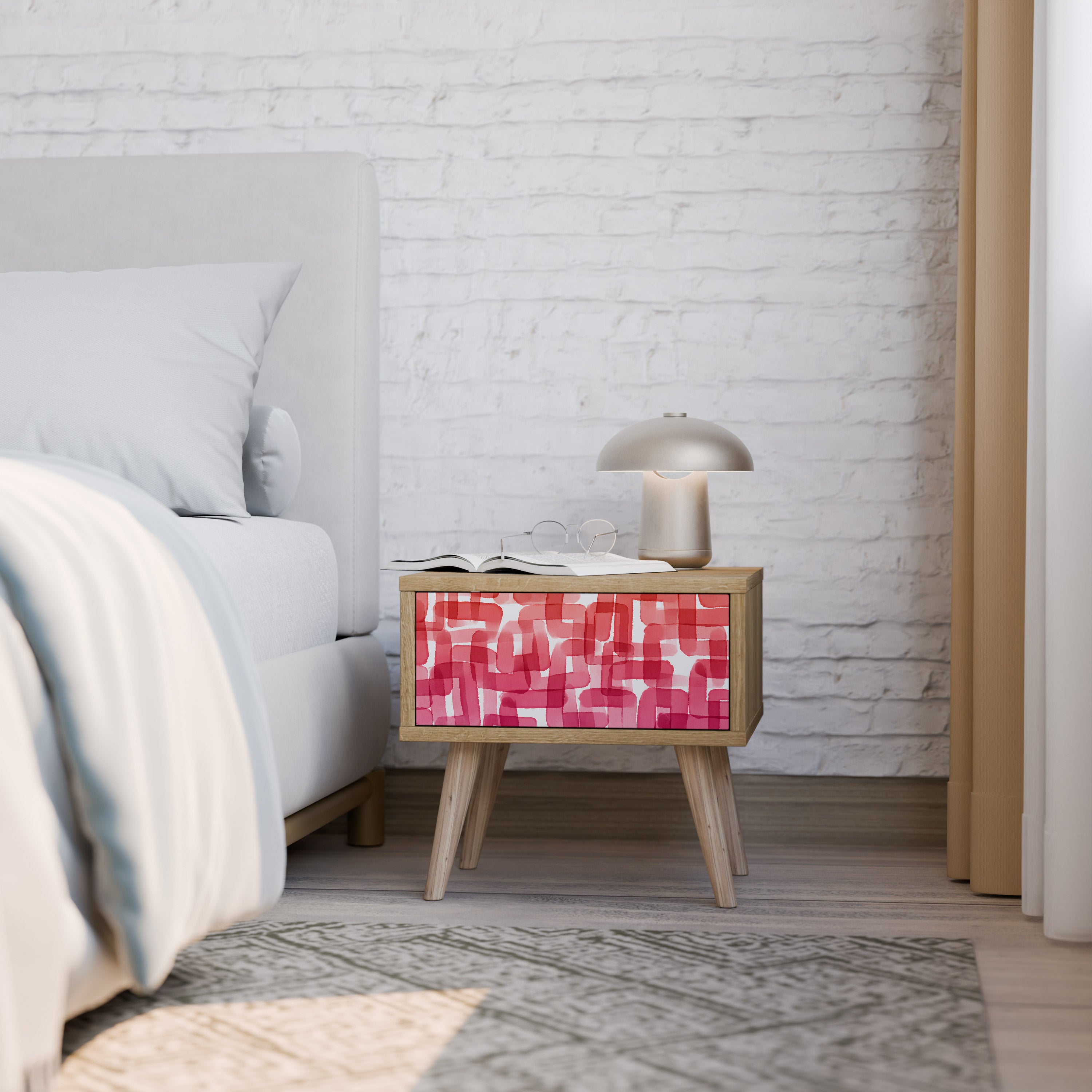 KALEIDOSCOPIC CUBISM Nightstand