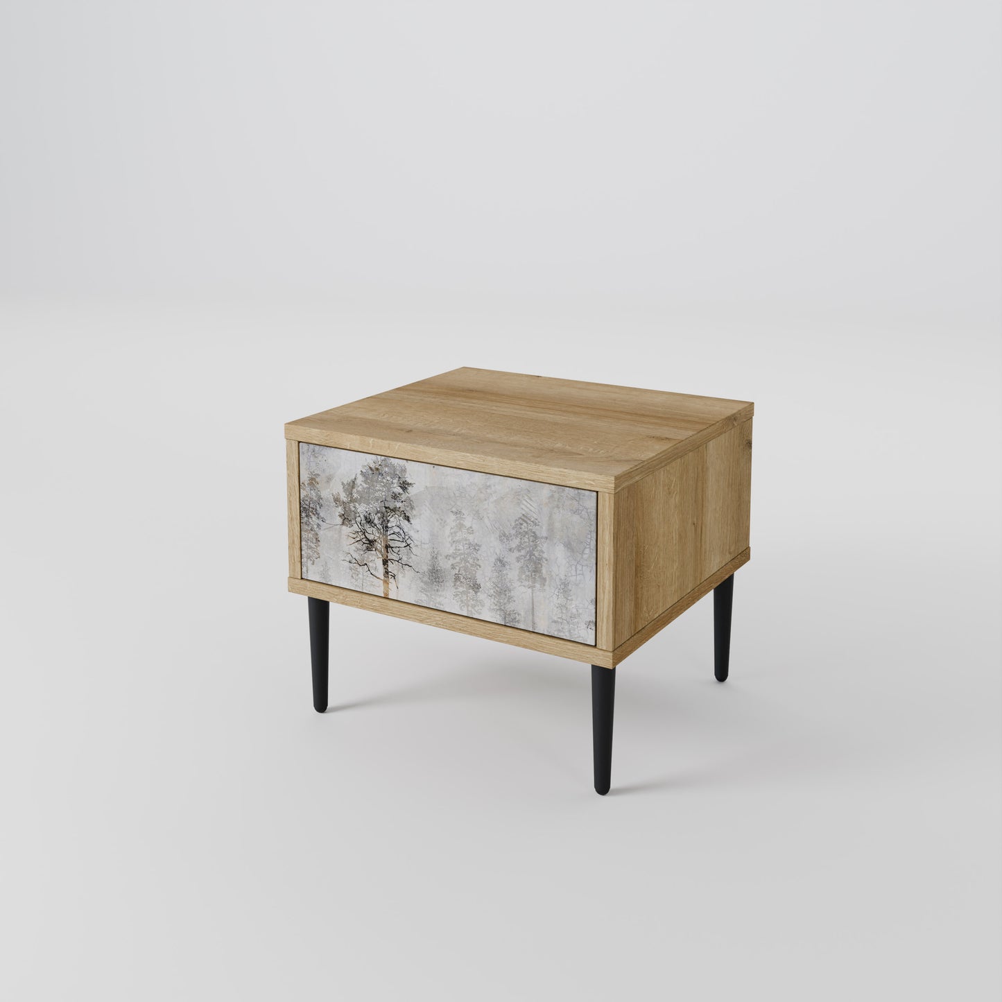 FADE IN THE TREES Nightstand with Drawer