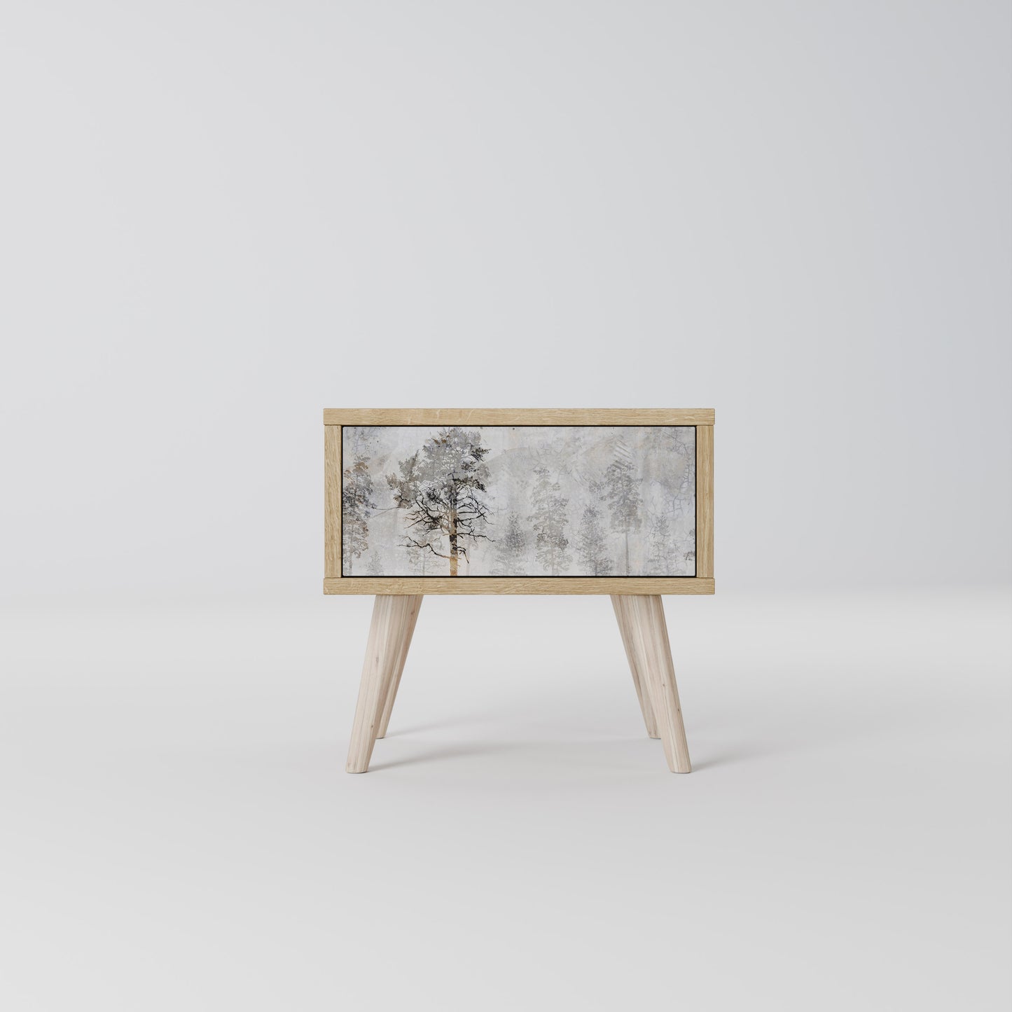 FADE IN THE TREES Nightstand with Drawer