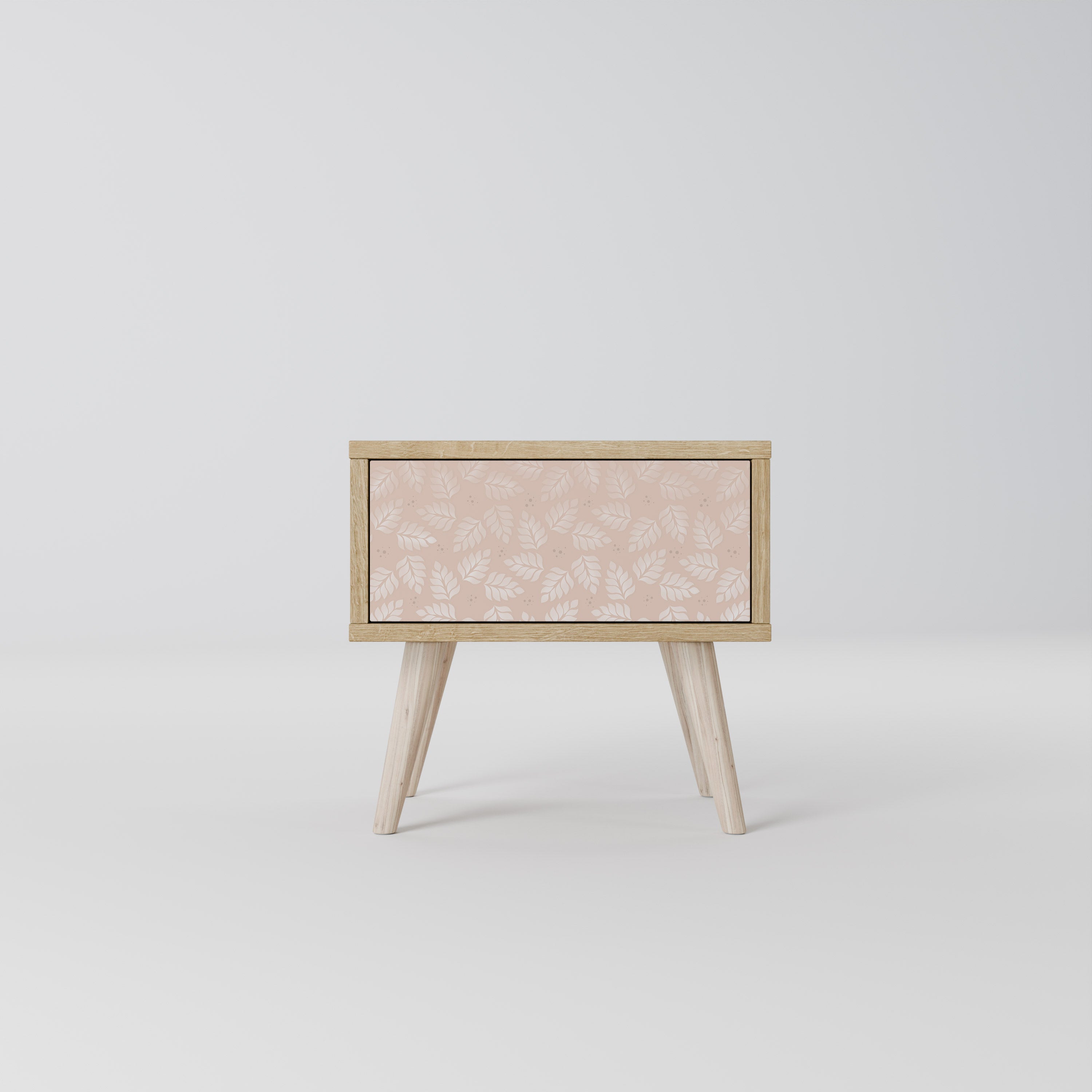 LEAVES ON BEIGE Nightstand