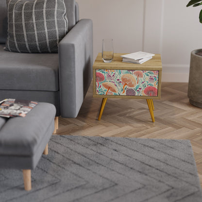 FUNGUS FANTASY Nightstand in Oak Effect