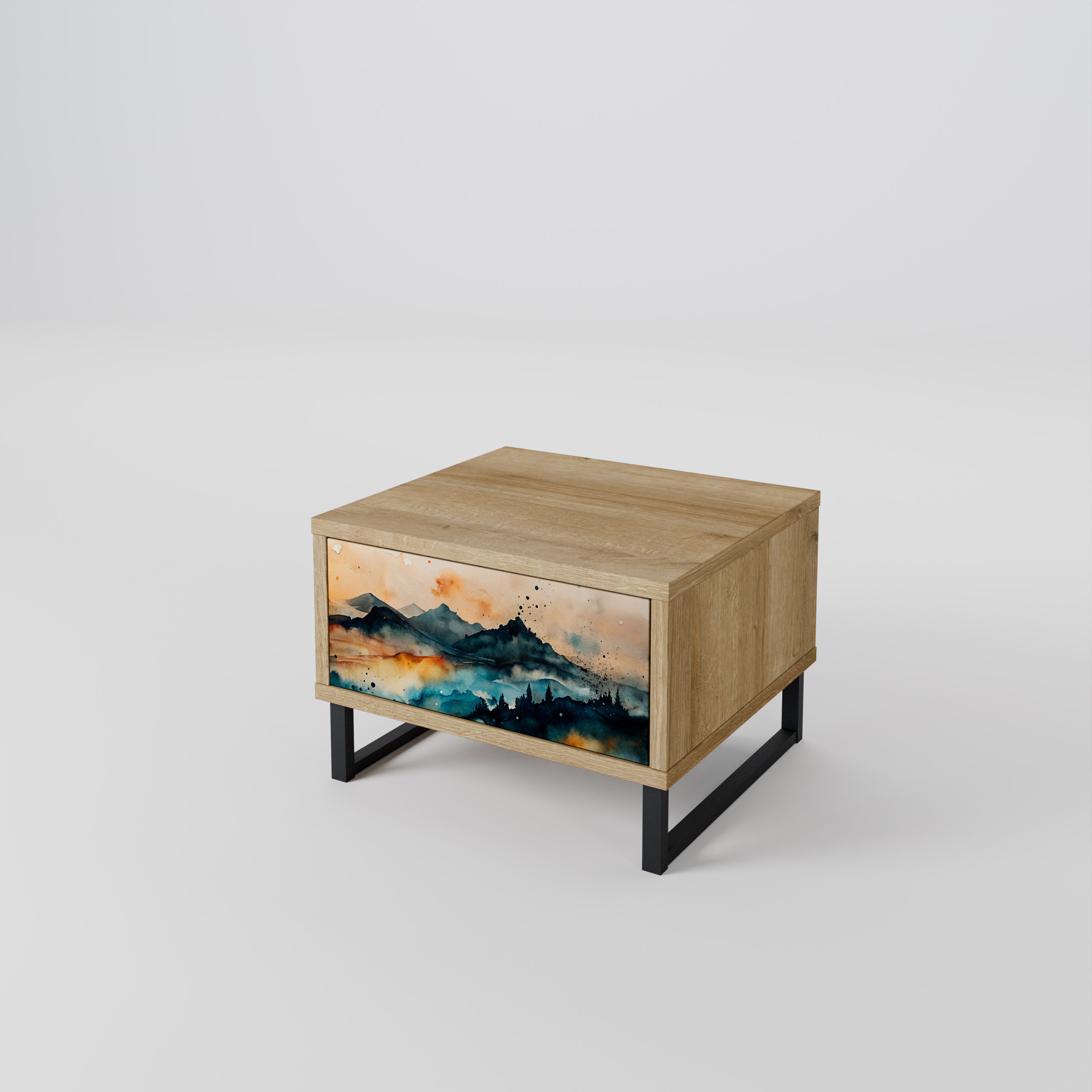 OMINOUS MOUNTAINS Sängbord 