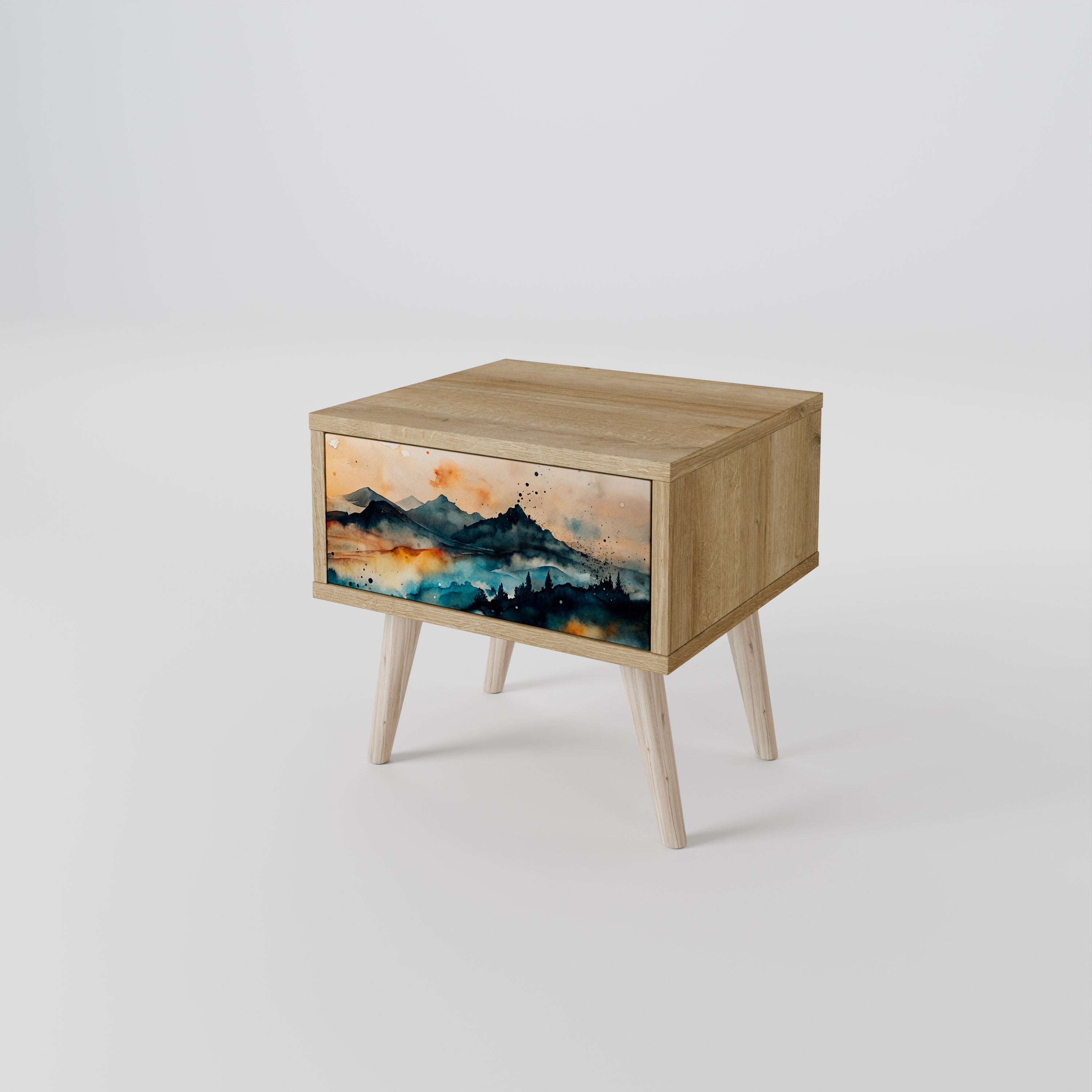 OMINOUS MOUNTAINS Sängbord 