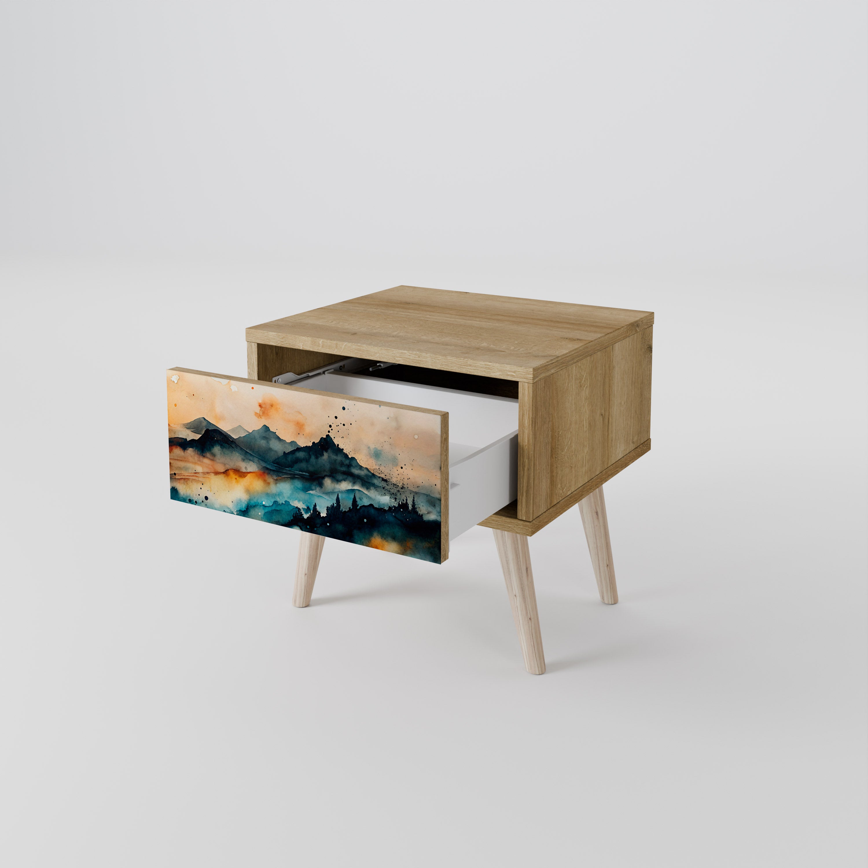 OMINOUS MOUNTAINS Sängbord 