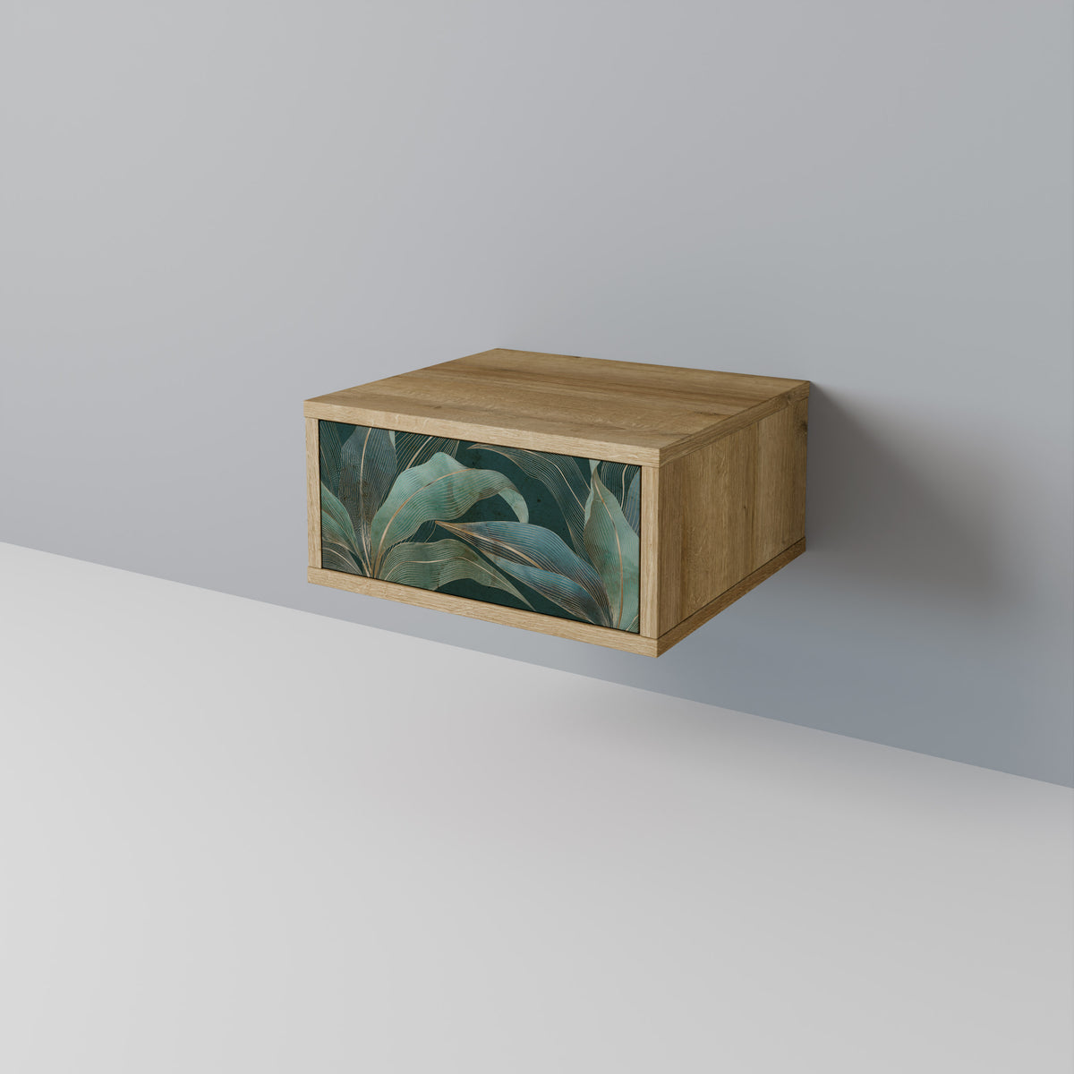 ROYAL GREEN Nightstand with Drawer