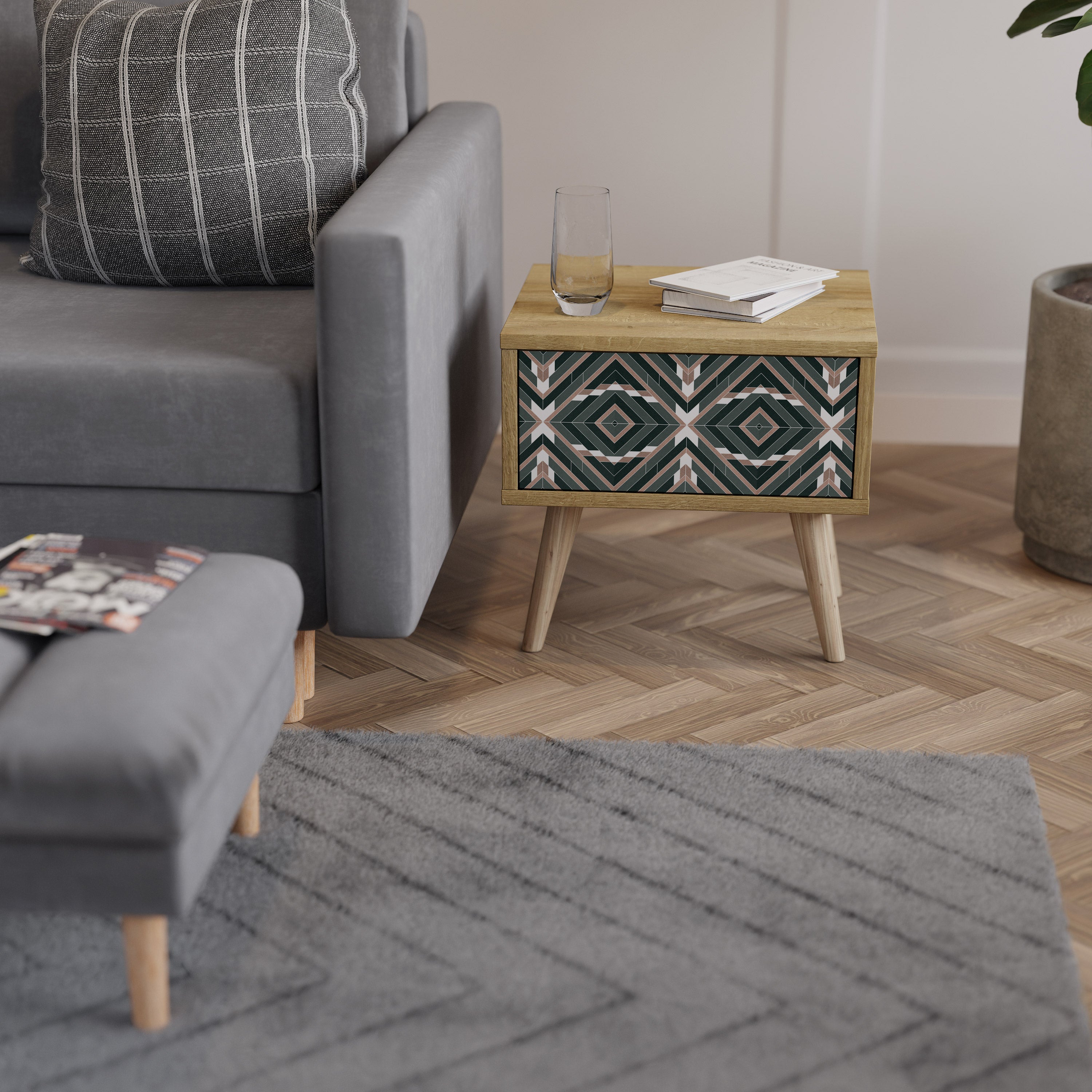 DIMENSION DELIGHTS Sängbord 