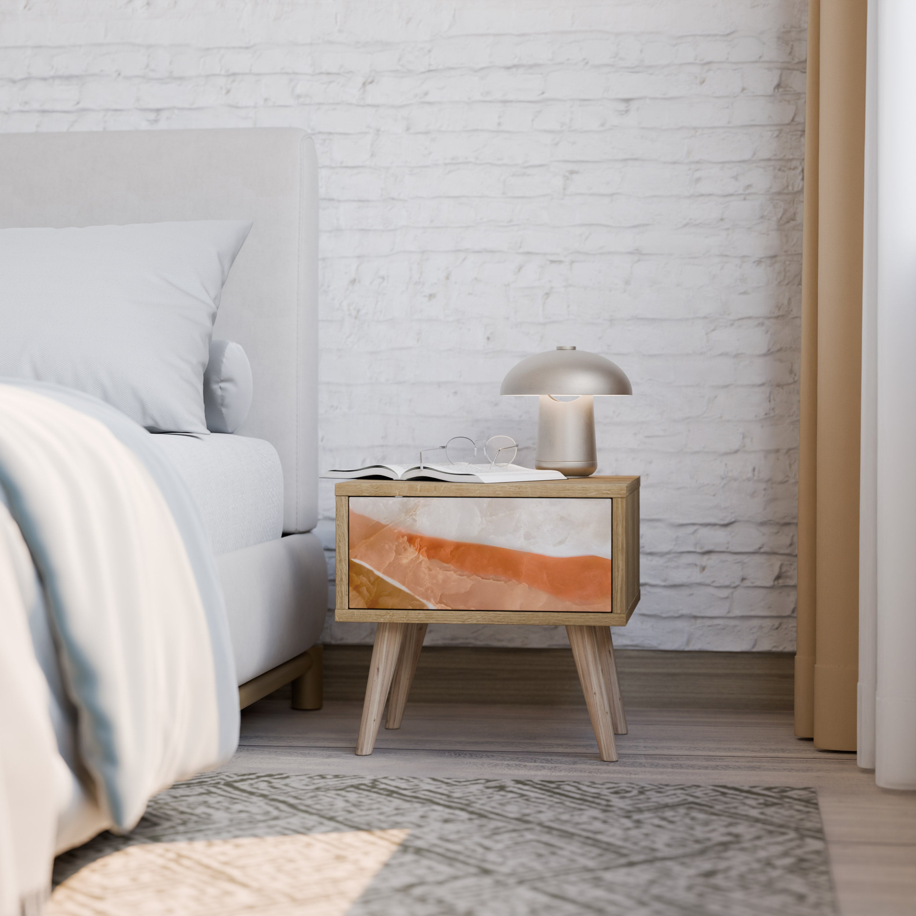 SANDHILLS SPLENDOUR Sängbord 