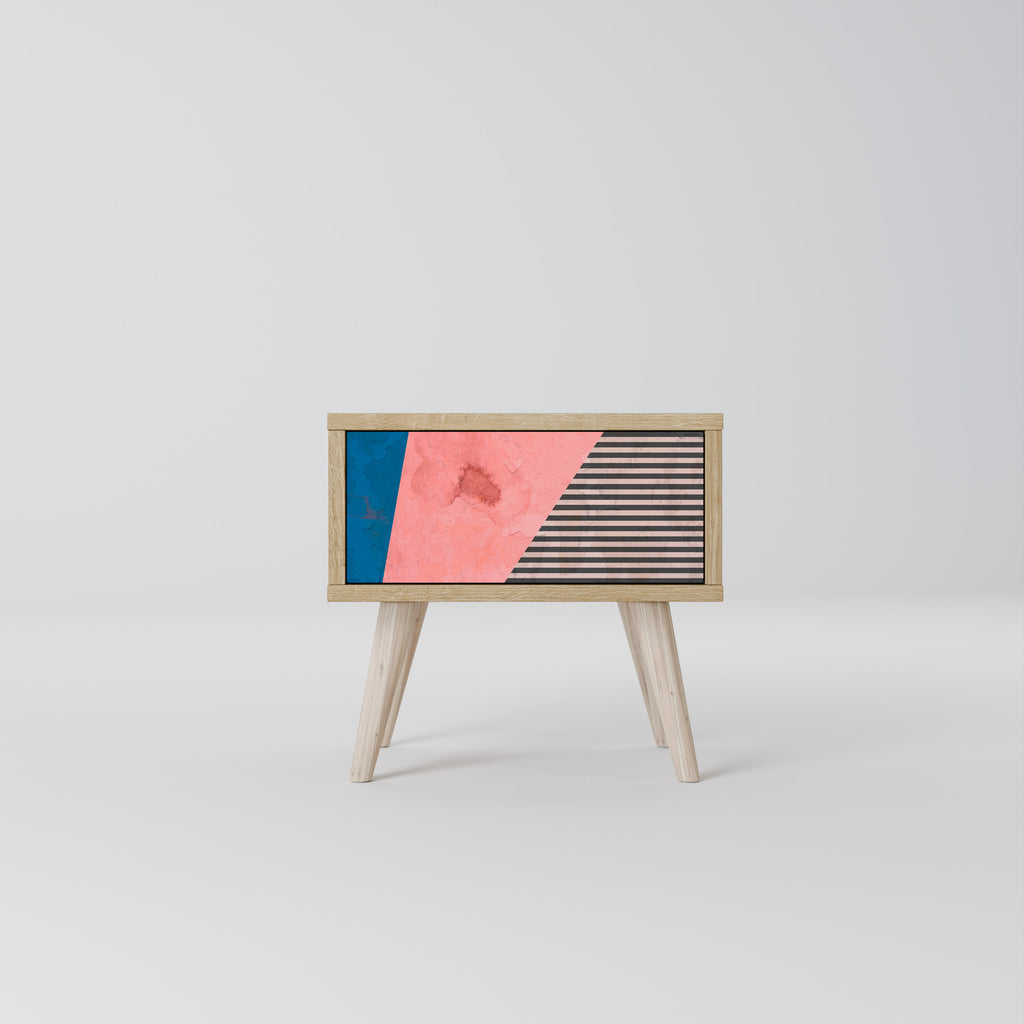 GLAMOROUS STRIPE Nightstand