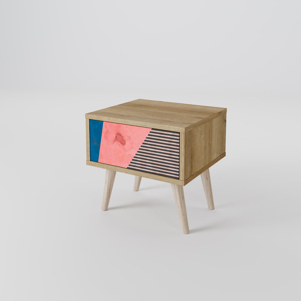 GLAMOROUS STRIPE Nightstand