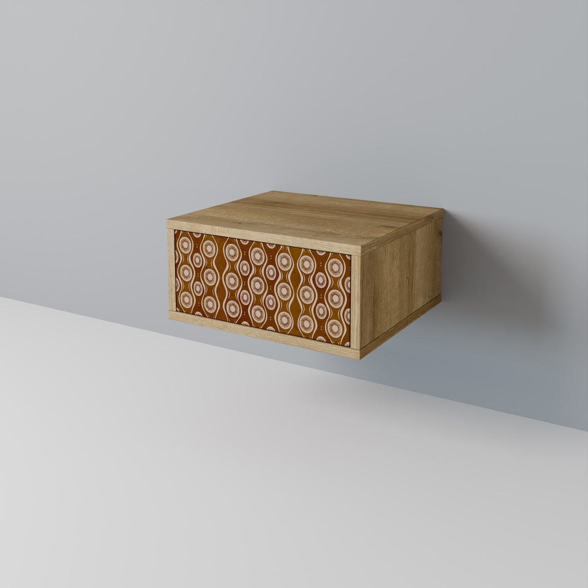 BROWN EYES Nightstand with Drawer