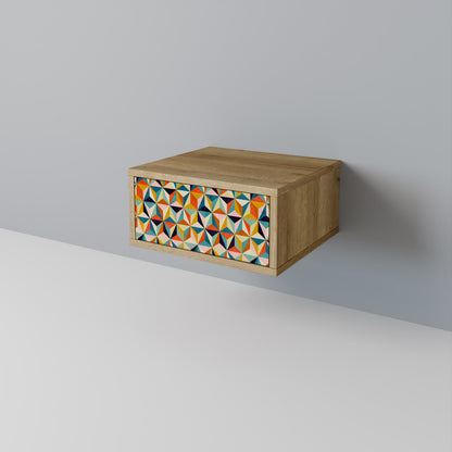 TESSELATE TREASURES Nightstand with Drawer