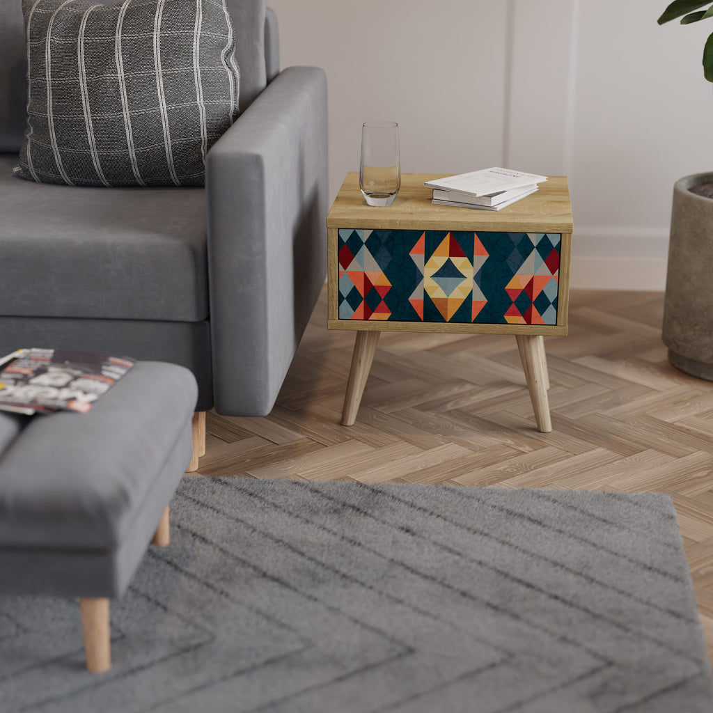 CRACKED ILLUSION Sängbord 