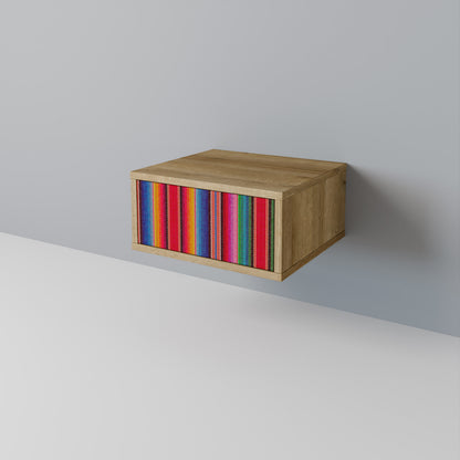 ETHNIC MEXICAN Nightstand with Drawer