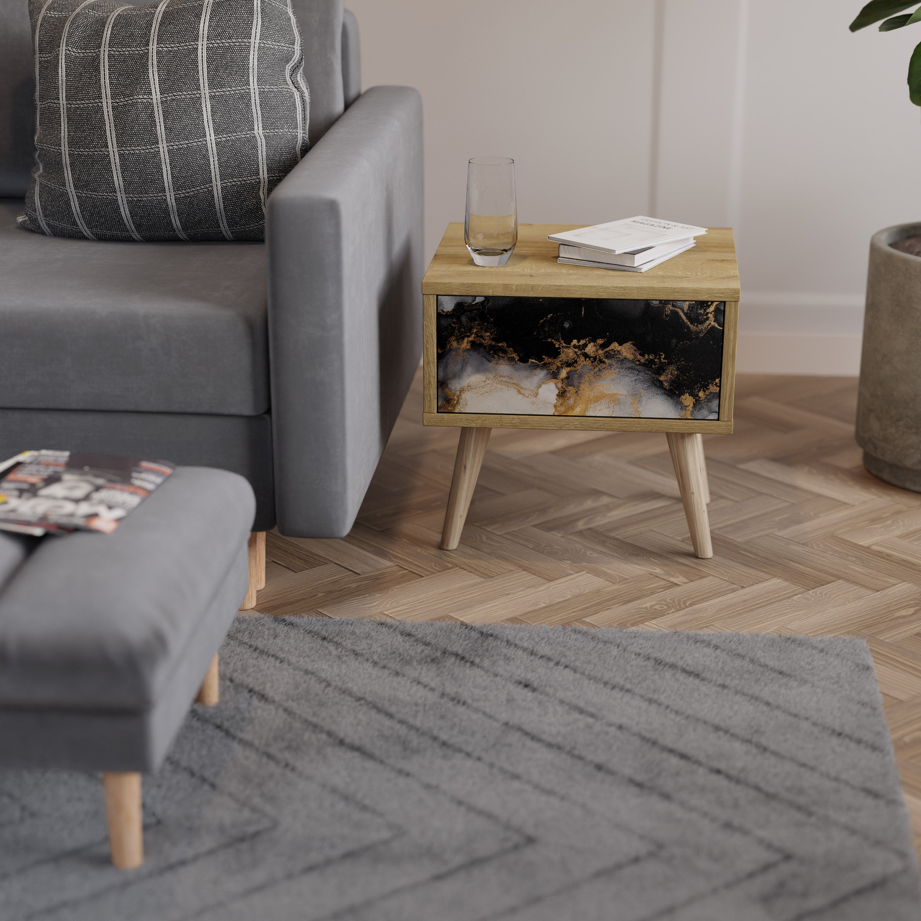 MARBLE OF TOMMORROW Nightstand