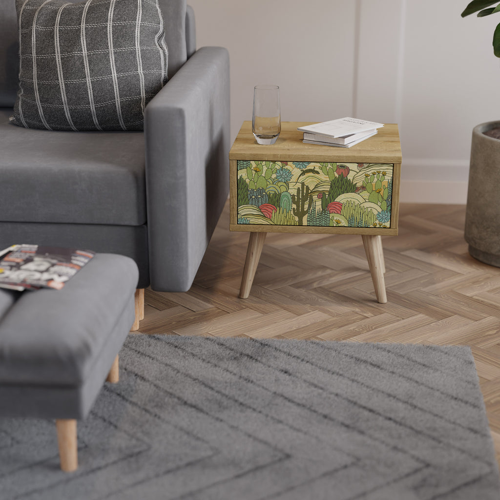 SUCCULENTS KALEIDOSCOPE Sängbord 