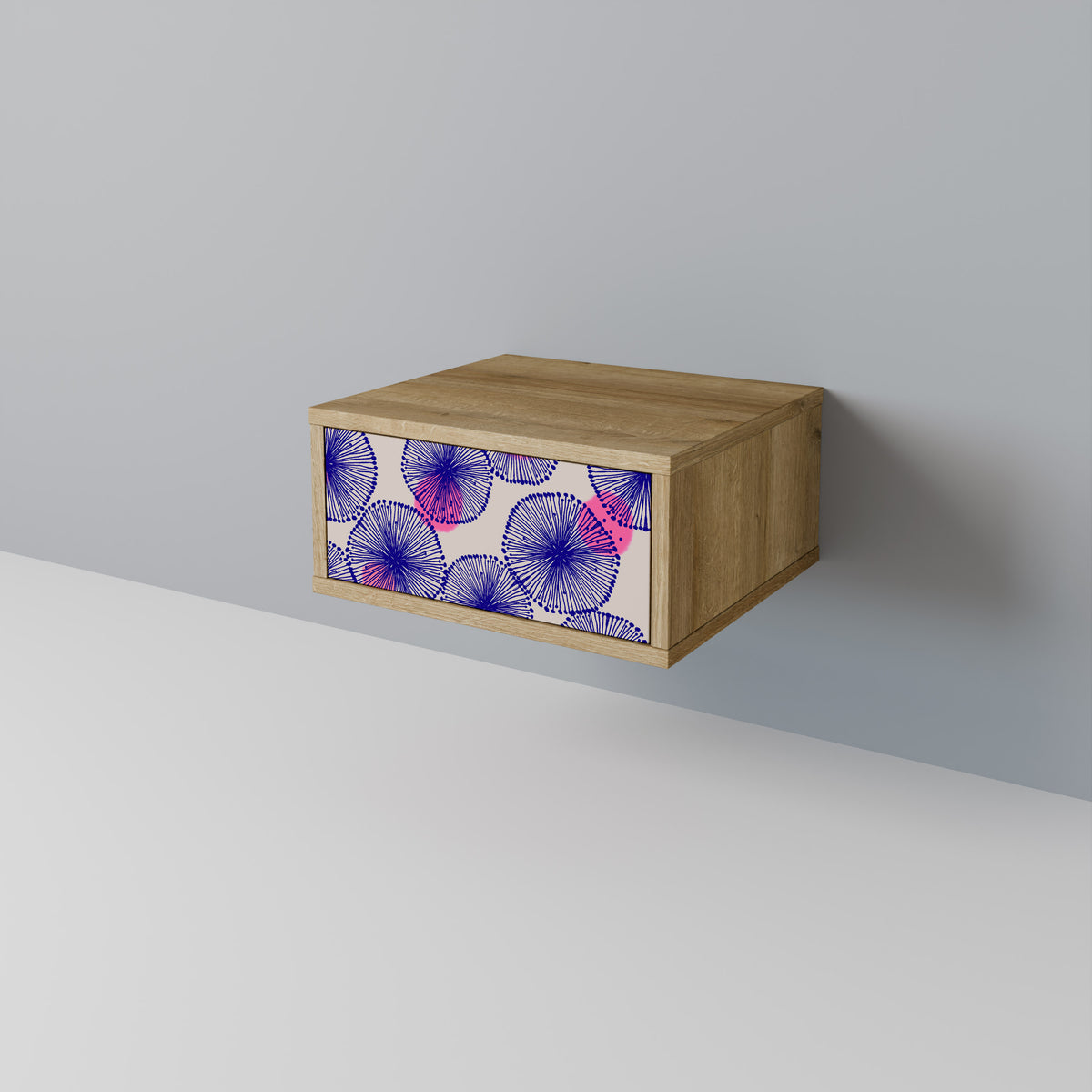 MAGIC NATURE Nightstand with Drawer