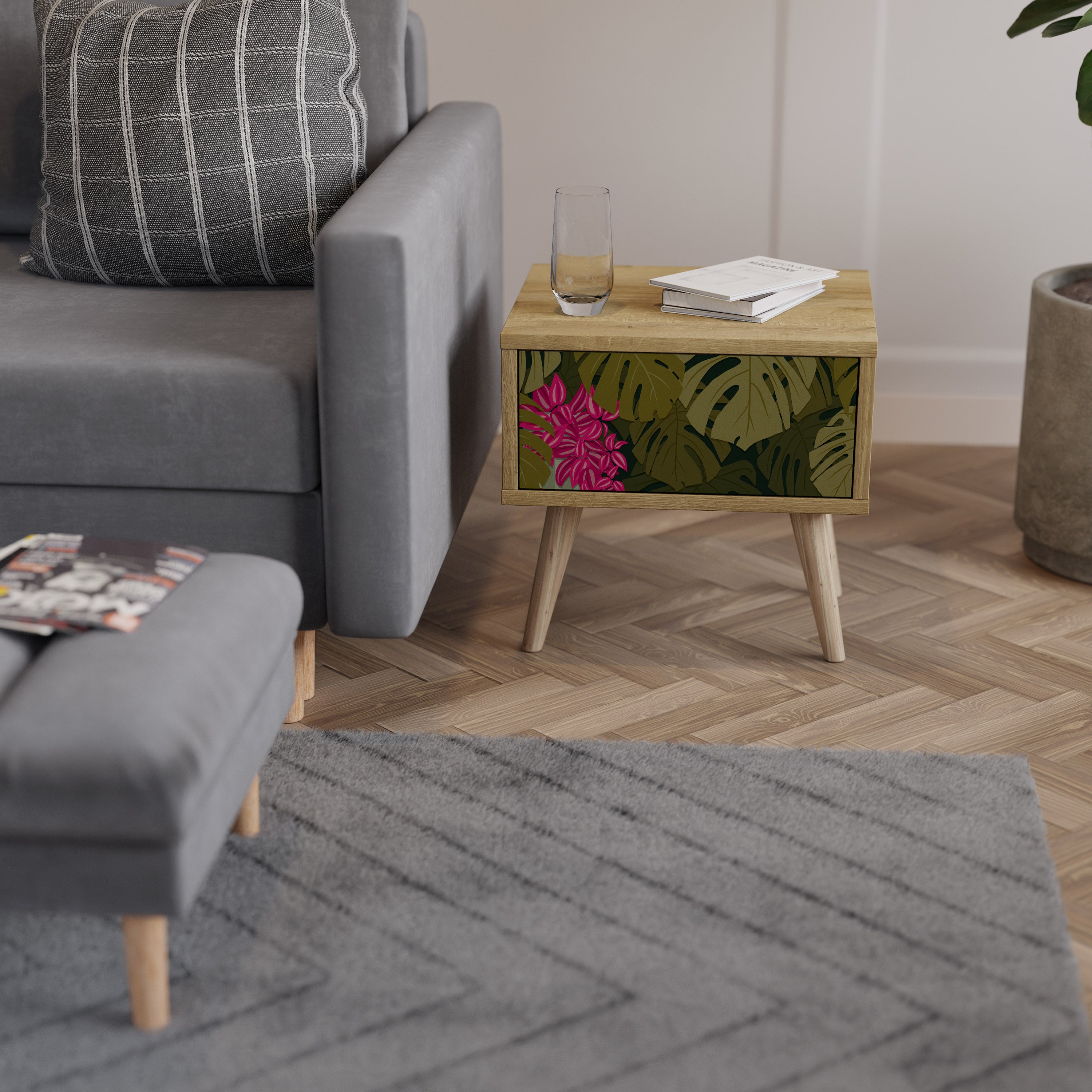 TROPICAL BEAUTY Nightstand