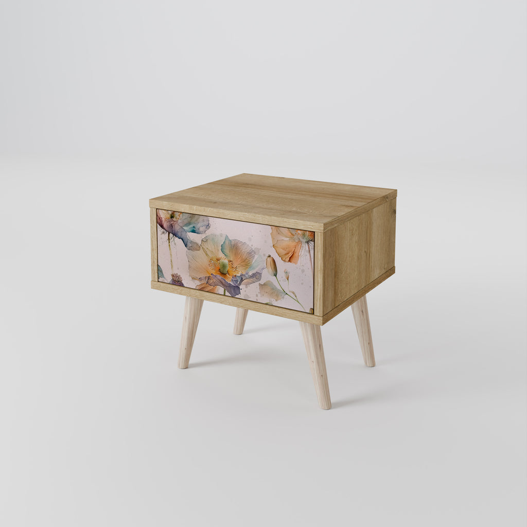 SOFTEN POPPY Nightstand