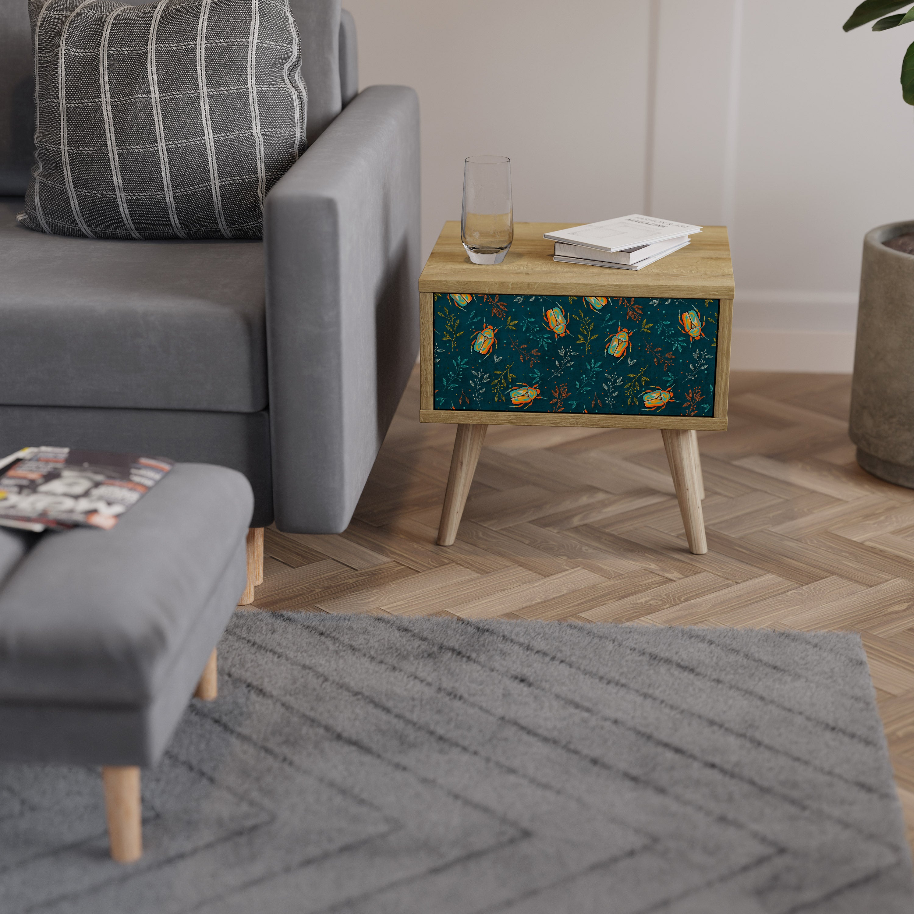 AUTUMN INSECTS Nightstand