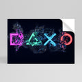 GAMING REVOLT Peel and Stick Horizontal Poster