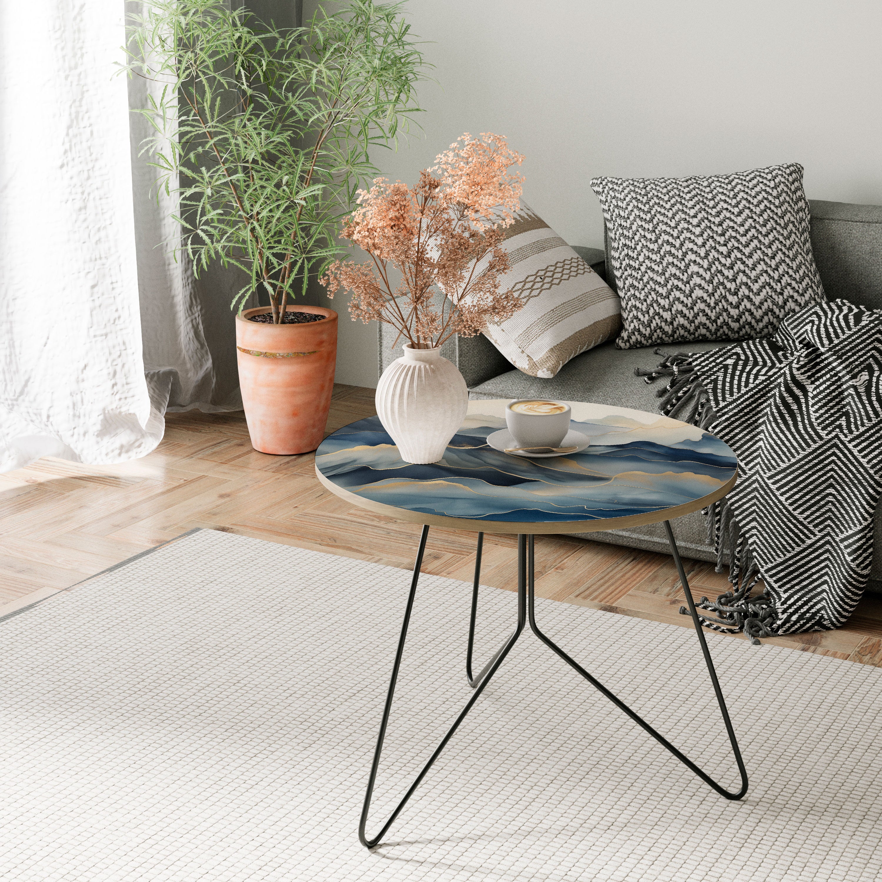 GOLDEN MOUNTAIN FOG Mesa de Centro