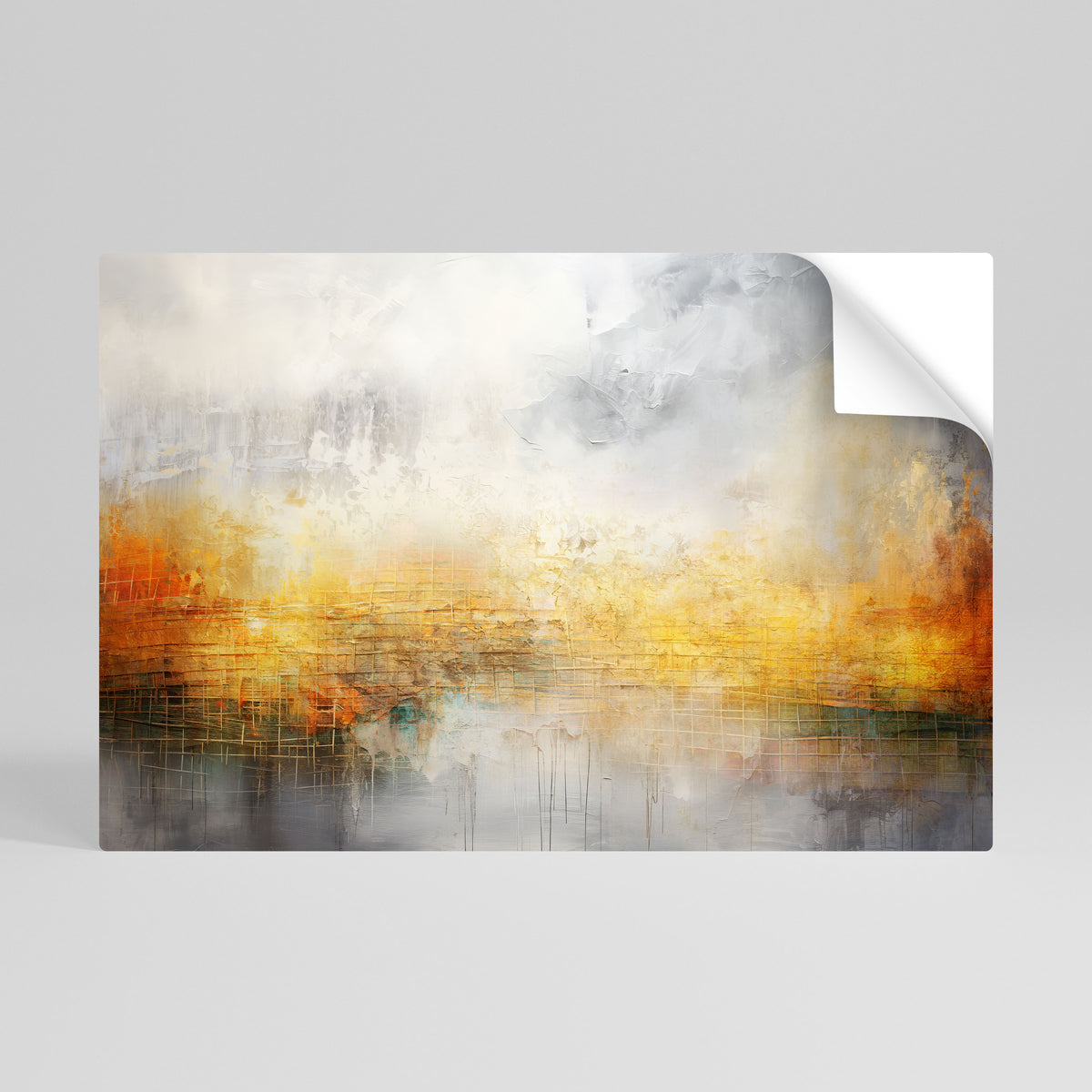 IMPRESSIONAL DAWN Poster Orizzontale Adesivo