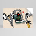 VINYL VARIATION Peel and Stick Horizontal Poster