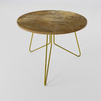 GILDED LEAF CASCADE Coffee Table