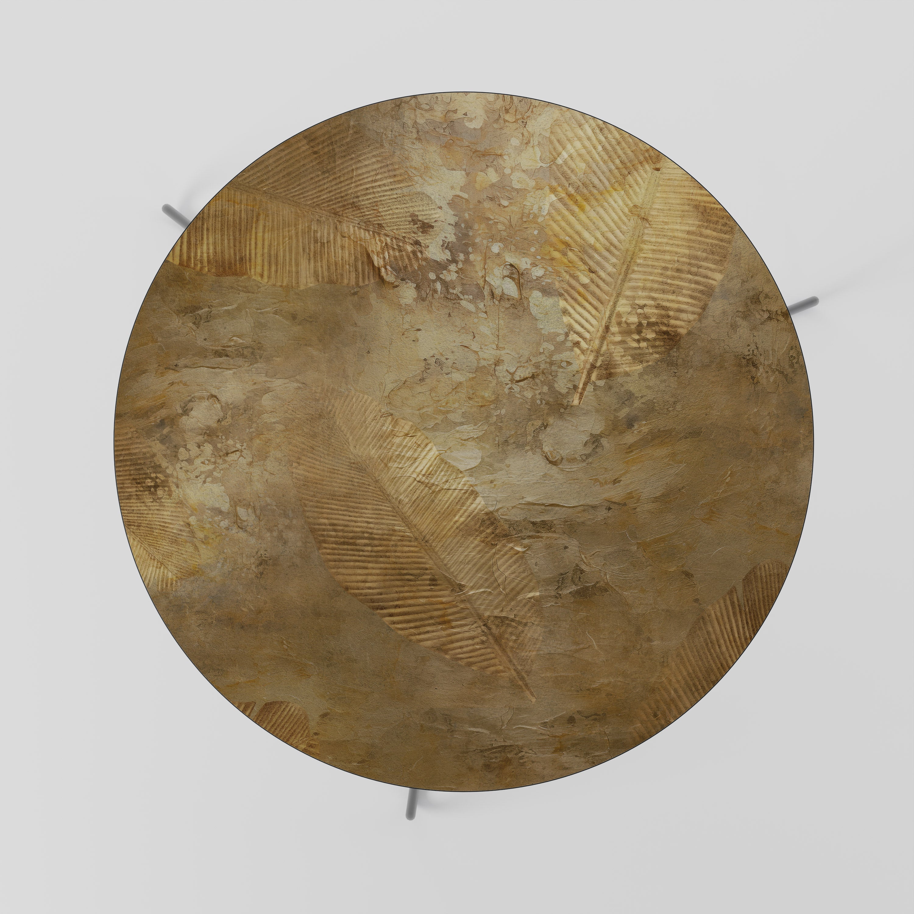 GILDED LEAF CASCADE Coffee Table