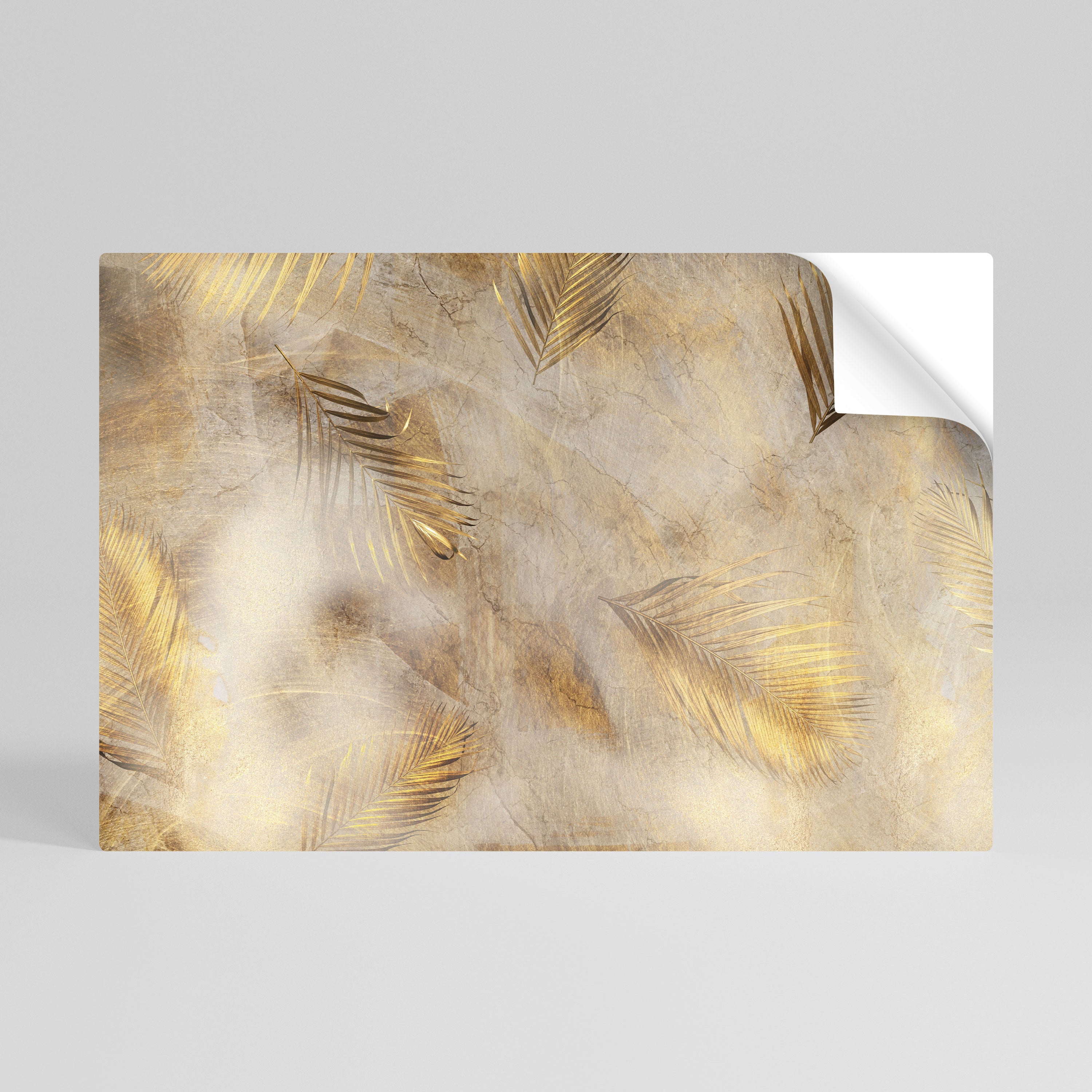 LEAVES OF SPLENDOR Póster Autocolante Horizontal