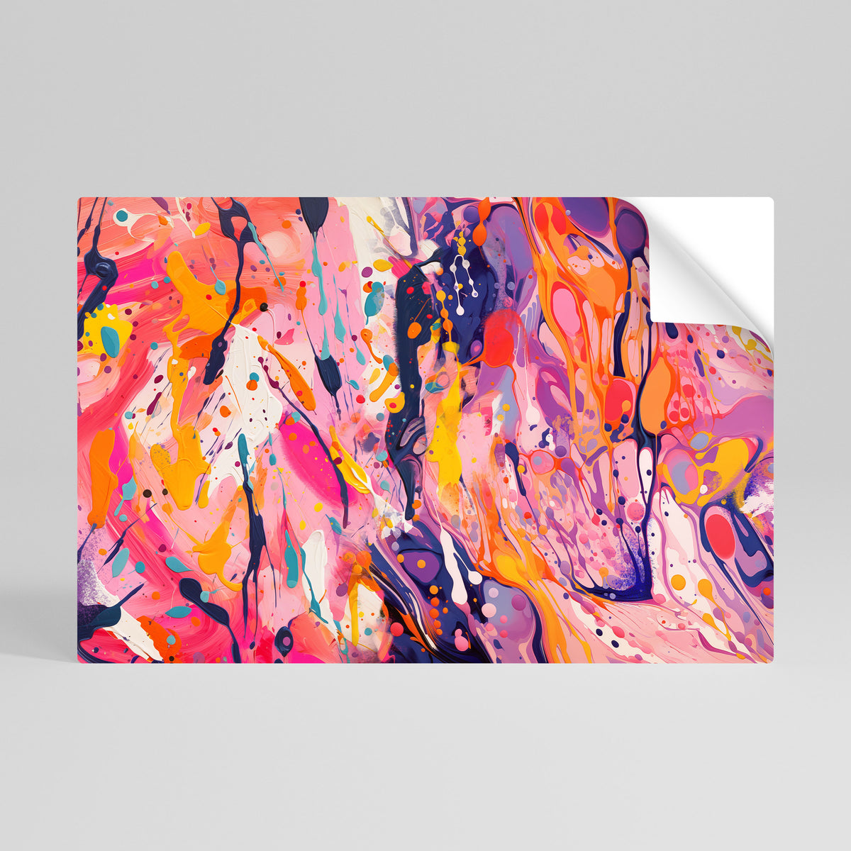 EXPRESSIVE ECHOES Poster Orizzontale Adesivo