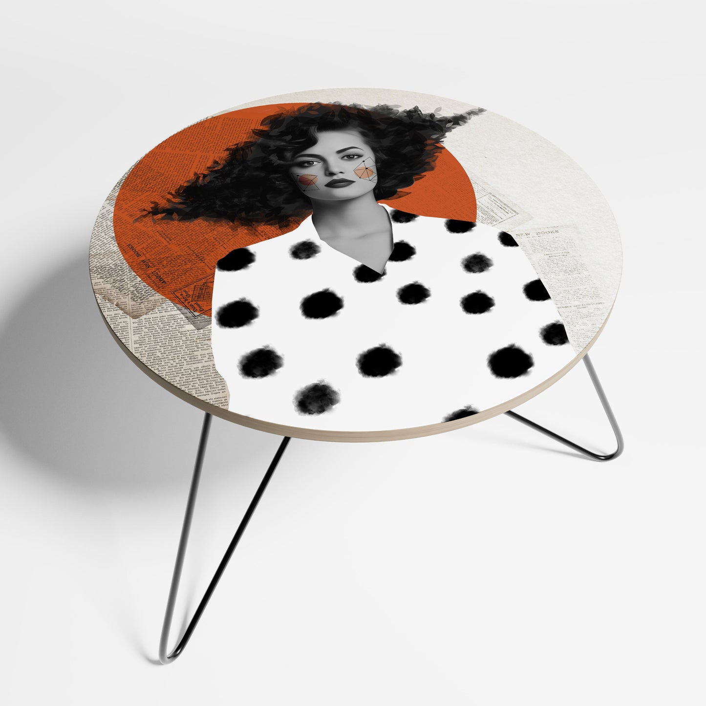 CLASSIC COOL DOTS Large Coffee Table