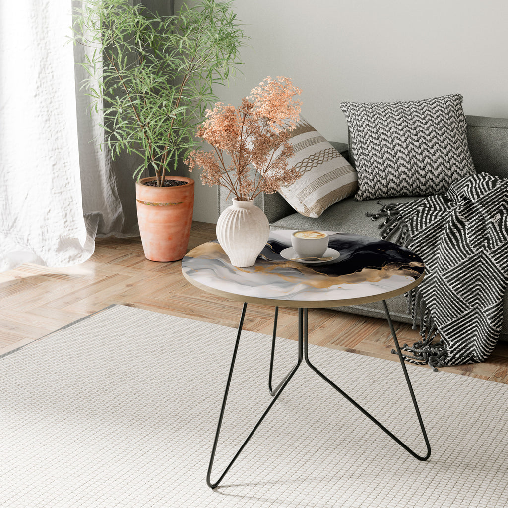 BLACK AND WHITE CONFLUENCE Soffbord